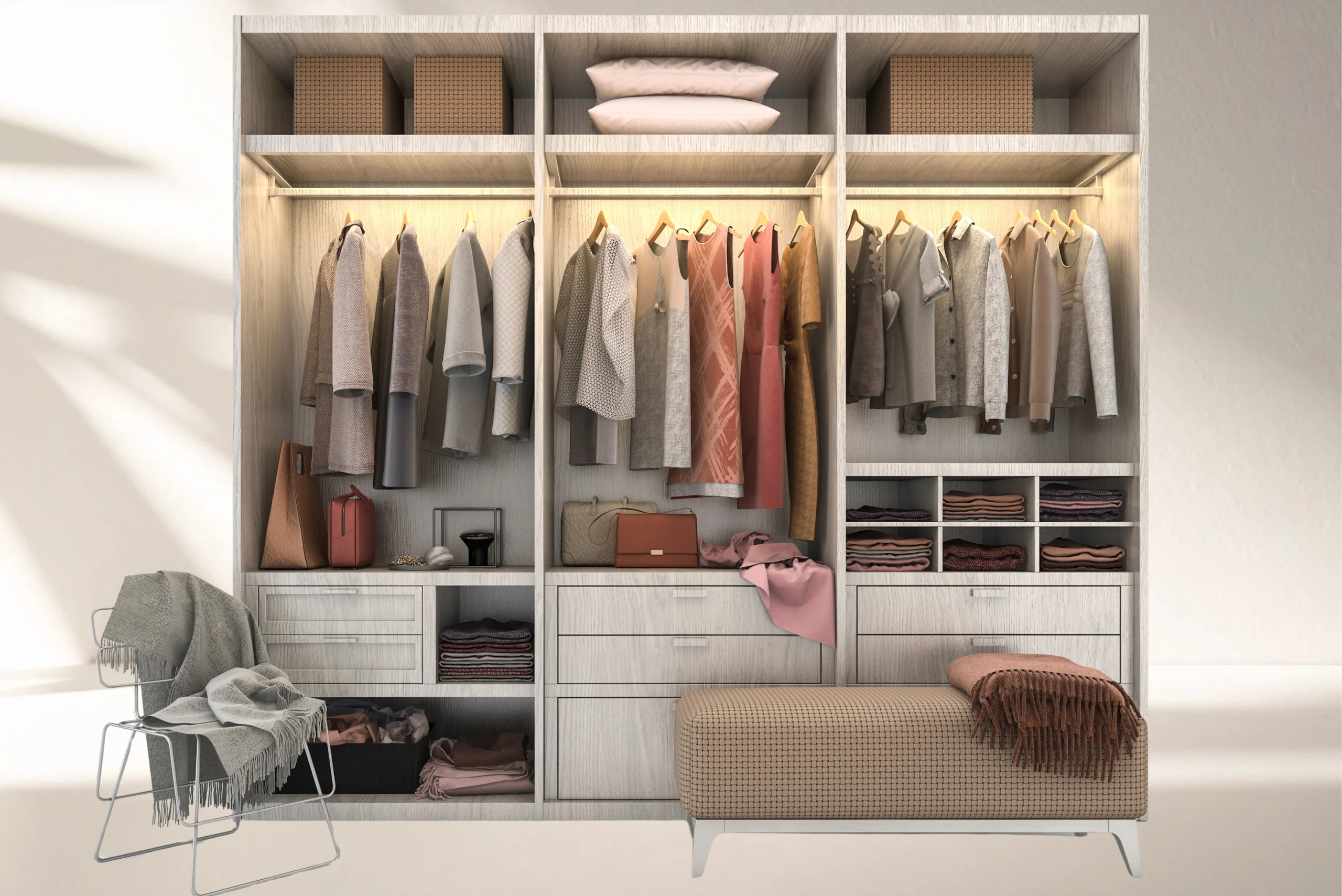 Wardrobe of Art World Decor